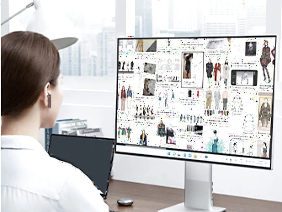 Design review at the development desk