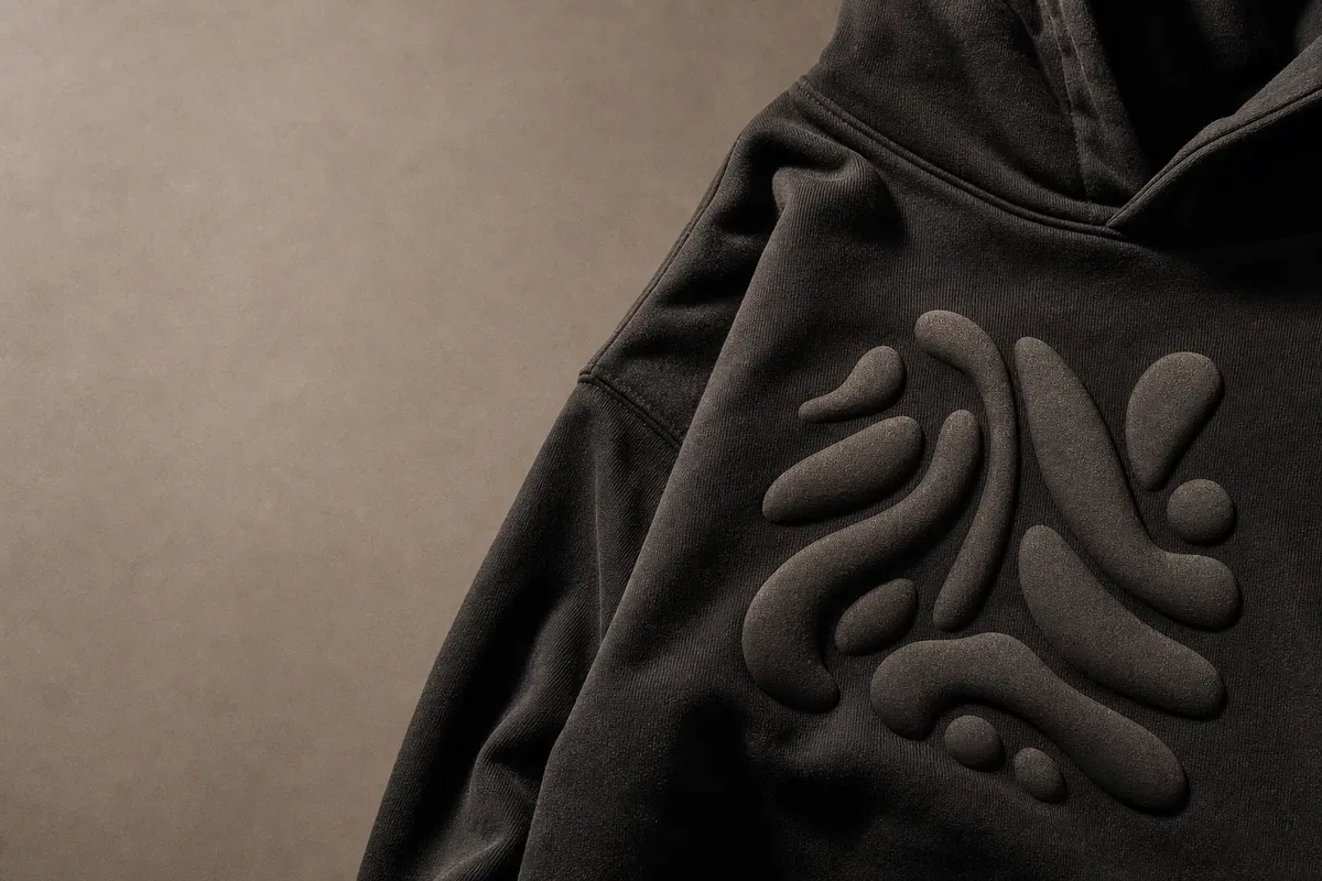 Puff Print on Hoodies: Why It Collapses, Spreads or Loses Edge Definition