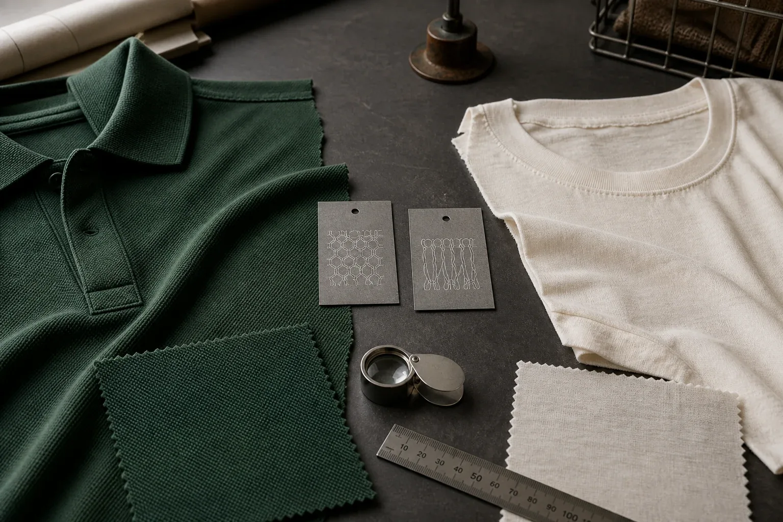 Pique vs Jersey Fabric: Choosing Knit for Polos and T-Shirts